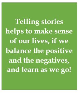 Telling stories is good psychotherapy